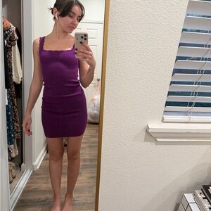 Aritzia Purple Mini Dress